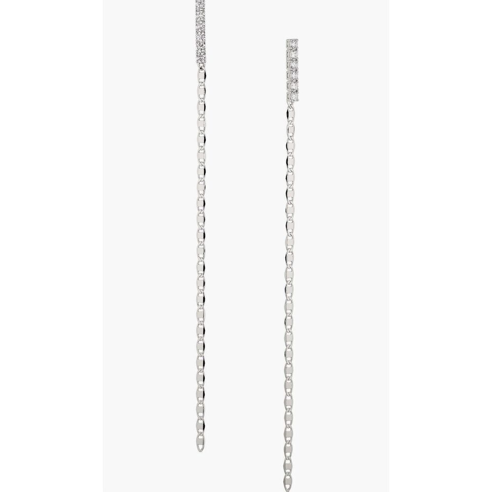 Nadri Isle Linear Cubic Zirconia Drop Earrings